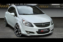 Opel Corsa D 2006-2011 Frontsplitter V.1 Maxton Design